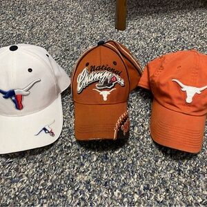 Texas Longhorns Cap Trio